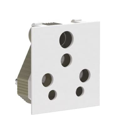 037A 6/16A Uni Socket Porecelian Base